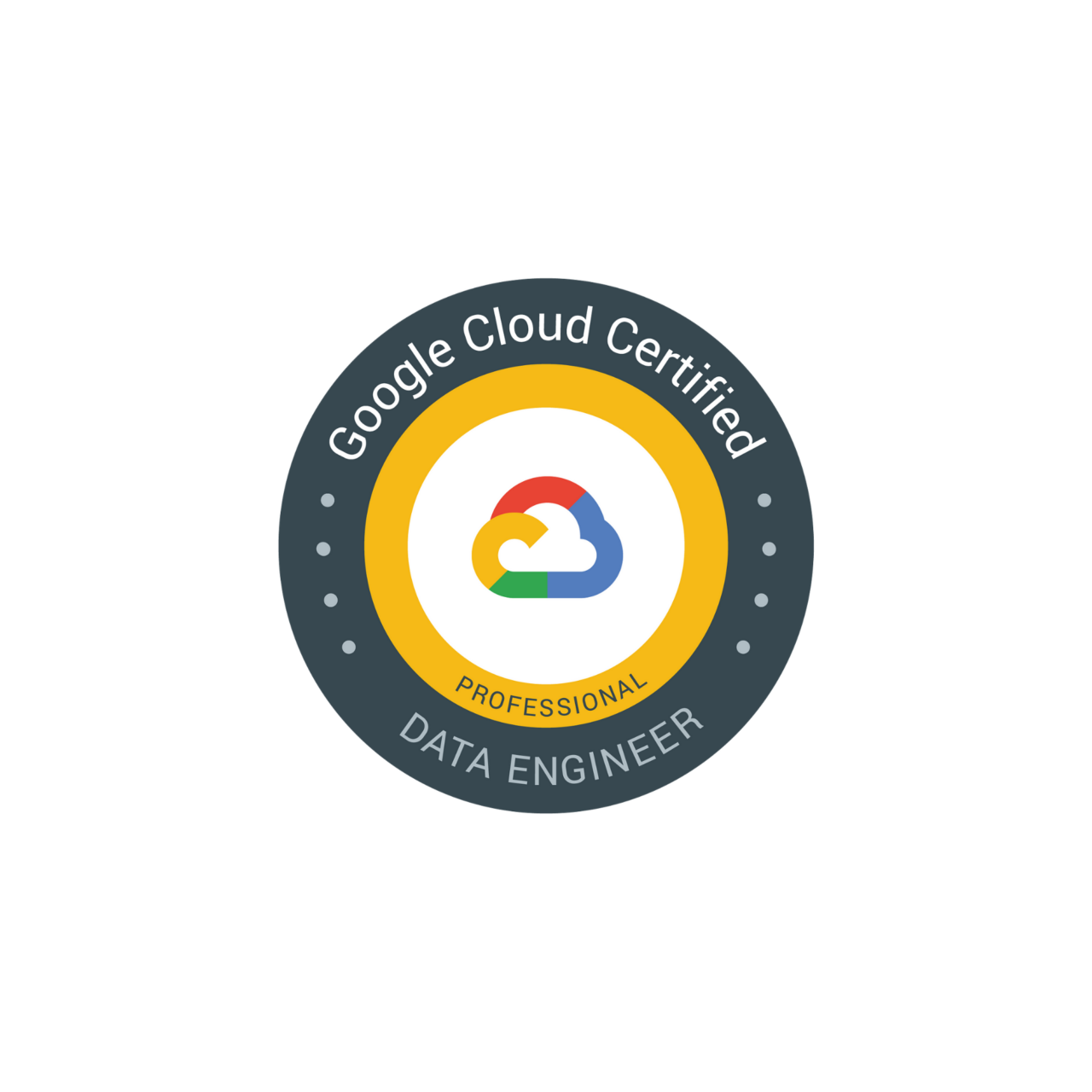 Logo Google cloud certified data engineer