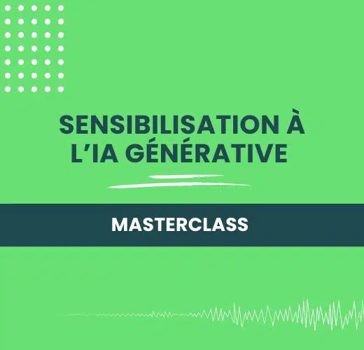 Masterclass Datasulting Sensibilisation à l'IA générative